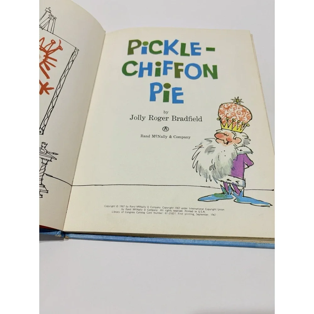 Pickle-Chiffon Pie Hardcover‎ By Jolly Roger Bradfield 1967